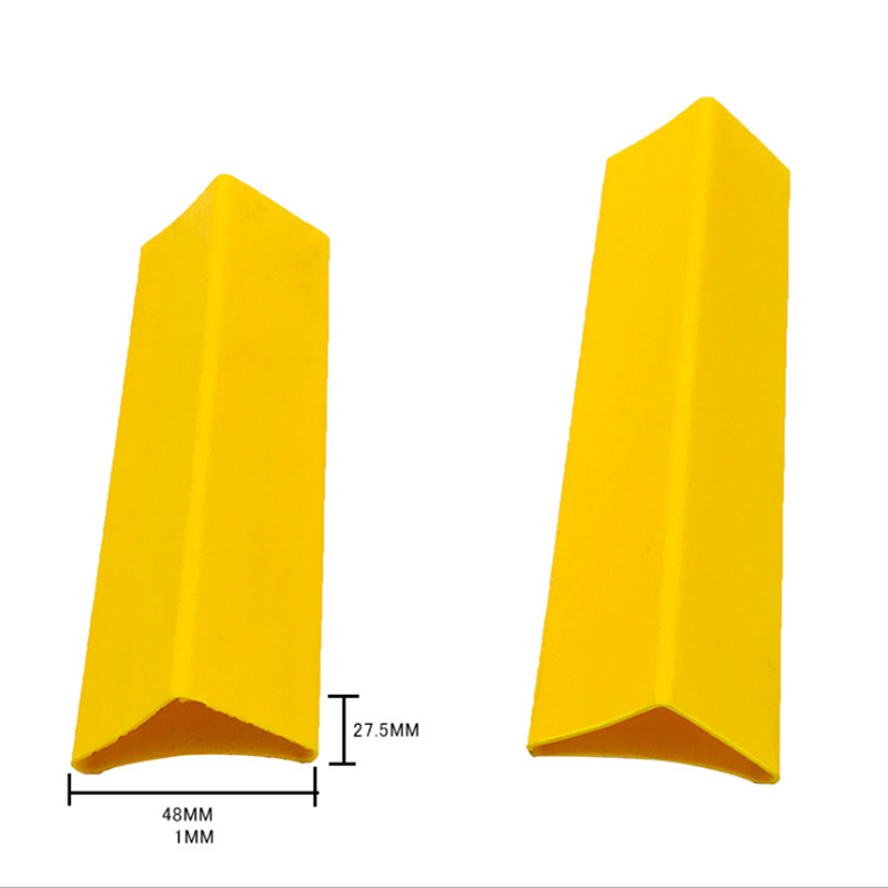 merev extrudált PVC műanyag szalag csőréteg tartócsík PVC háromszög profil a szekrény fiók tartóihoz