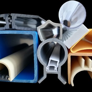 CO-extrudált PP PC PP ABS HIPS Műanyag PVC extrudálás Négyszögletes tér üreges cső PVC cső